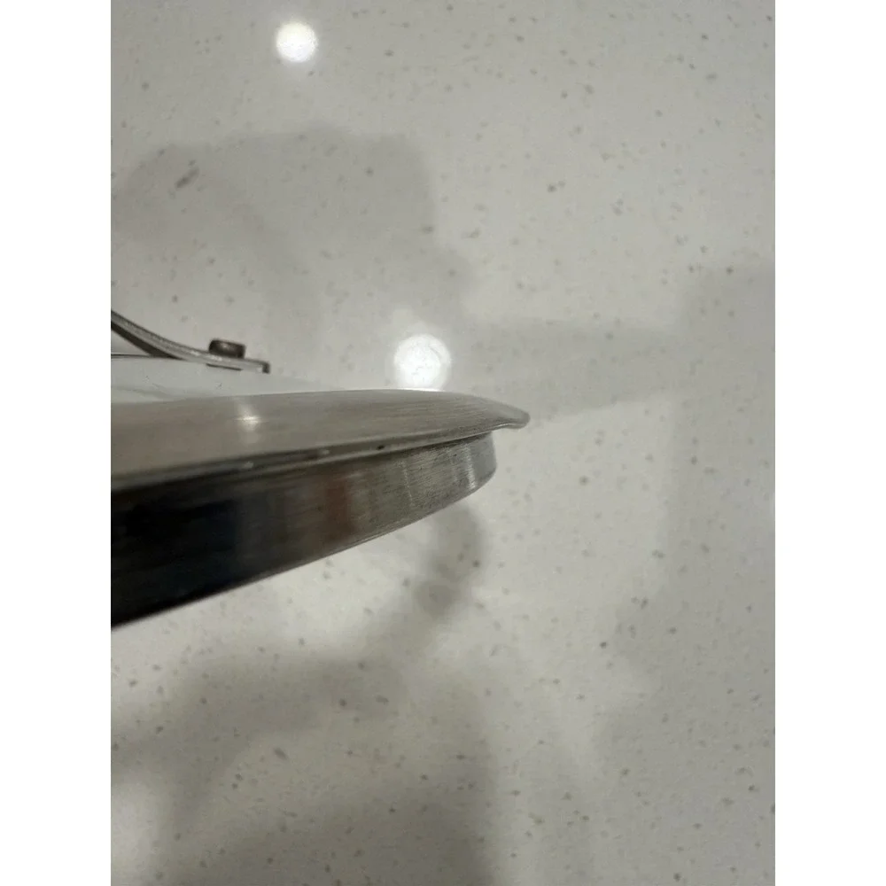 Calphalon Replacement Glass Lid 8” Metal‎ Handle